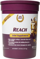 Horse Health Products Reach Joint Hay Flavor Pellets Horse Supplement, 2.81-lb bucket
