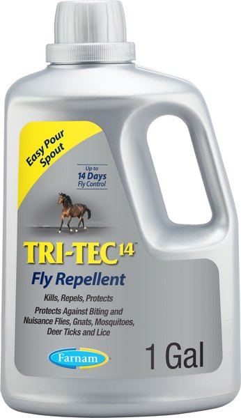 Farnam Tri Tec 14 Fly Repellent for Horses, 1-gal bottle slide 1 of 7