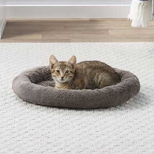 Frisco Self Warming Bolster Round Cat Bed