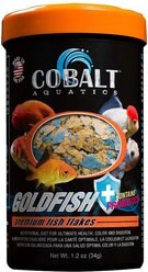 Cobalt Aquatics Goldfish Color Flakes Fish Food, 1.2-oz jar