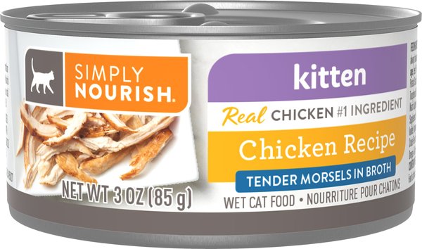 SIMPLY NOURISH Essentials Tender Chicken Recipe Kitten Chunks in