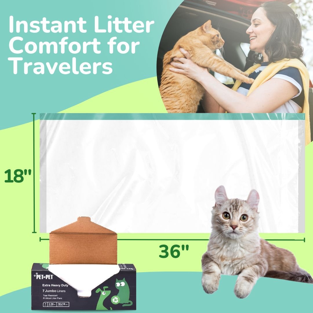 PET N PET Litter Box Liner, Jumbo, 28 count
