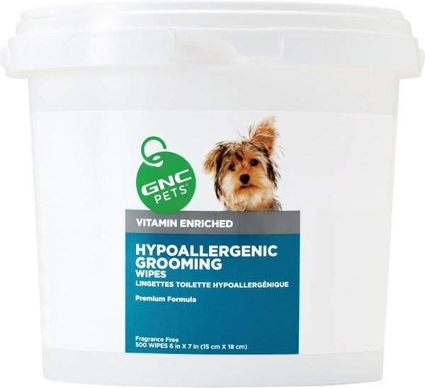 GNC Pets Hypoallergenic Grooming Dog Wipes