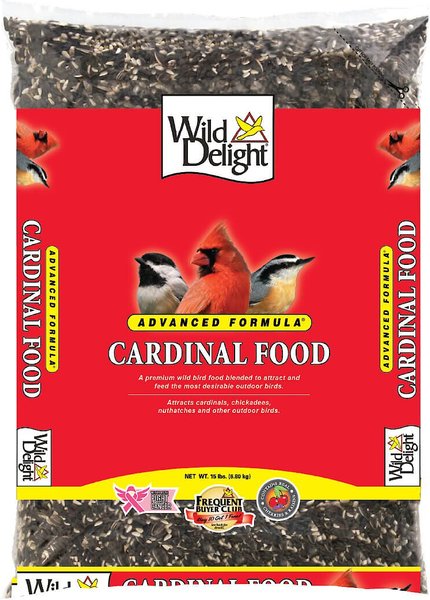 Wild Delight Cardinal Wild Bird Food, 15-lb slide 1 of 8