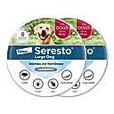 Seresto Flea & Tick Collar for Dogs, over 18 lbs, 2 Collars (16-mos. supply)
