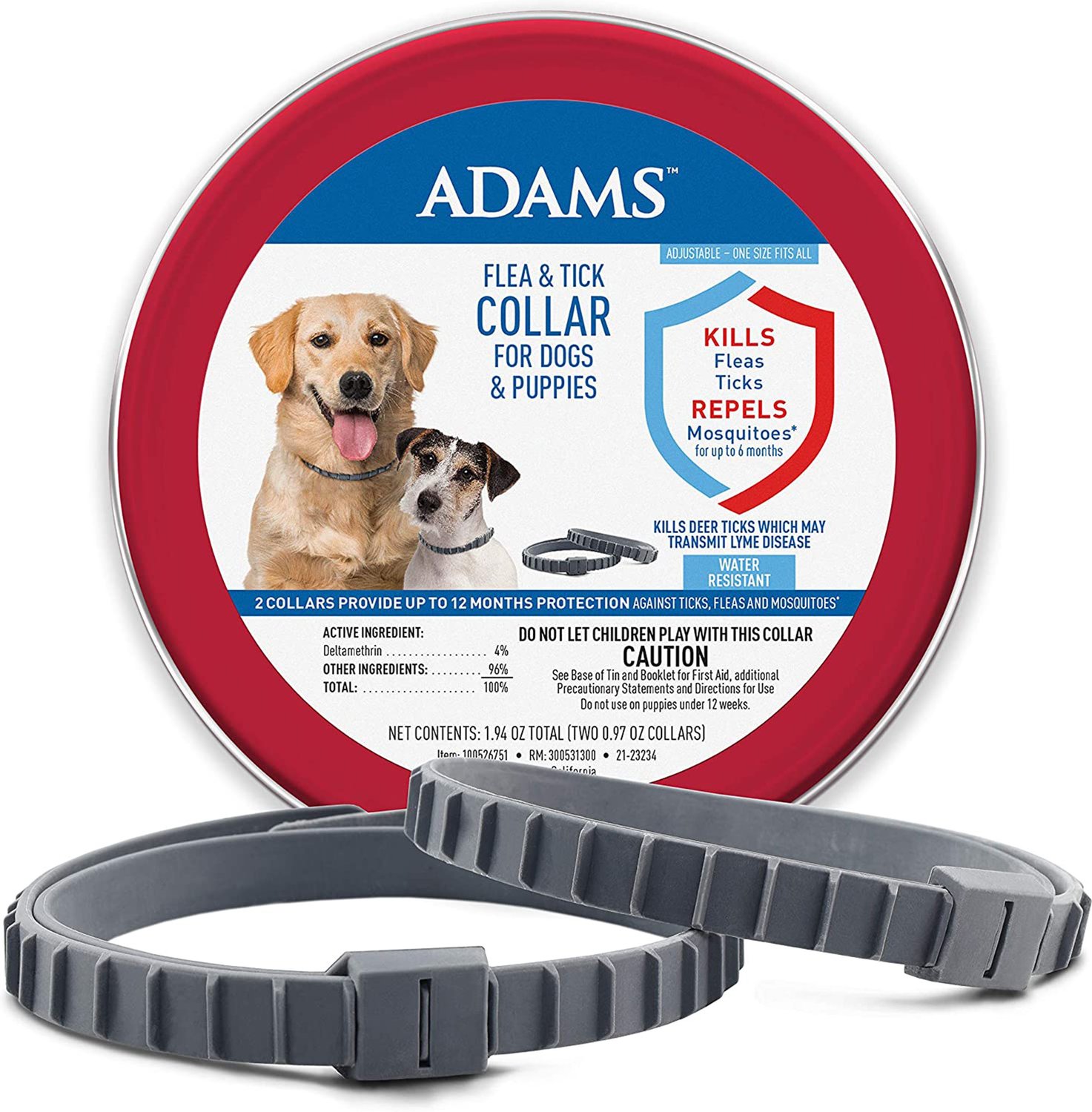 2 x Pride & Groom Flea & Tick Collars For Cats One Size Protects Upto 3 Months 