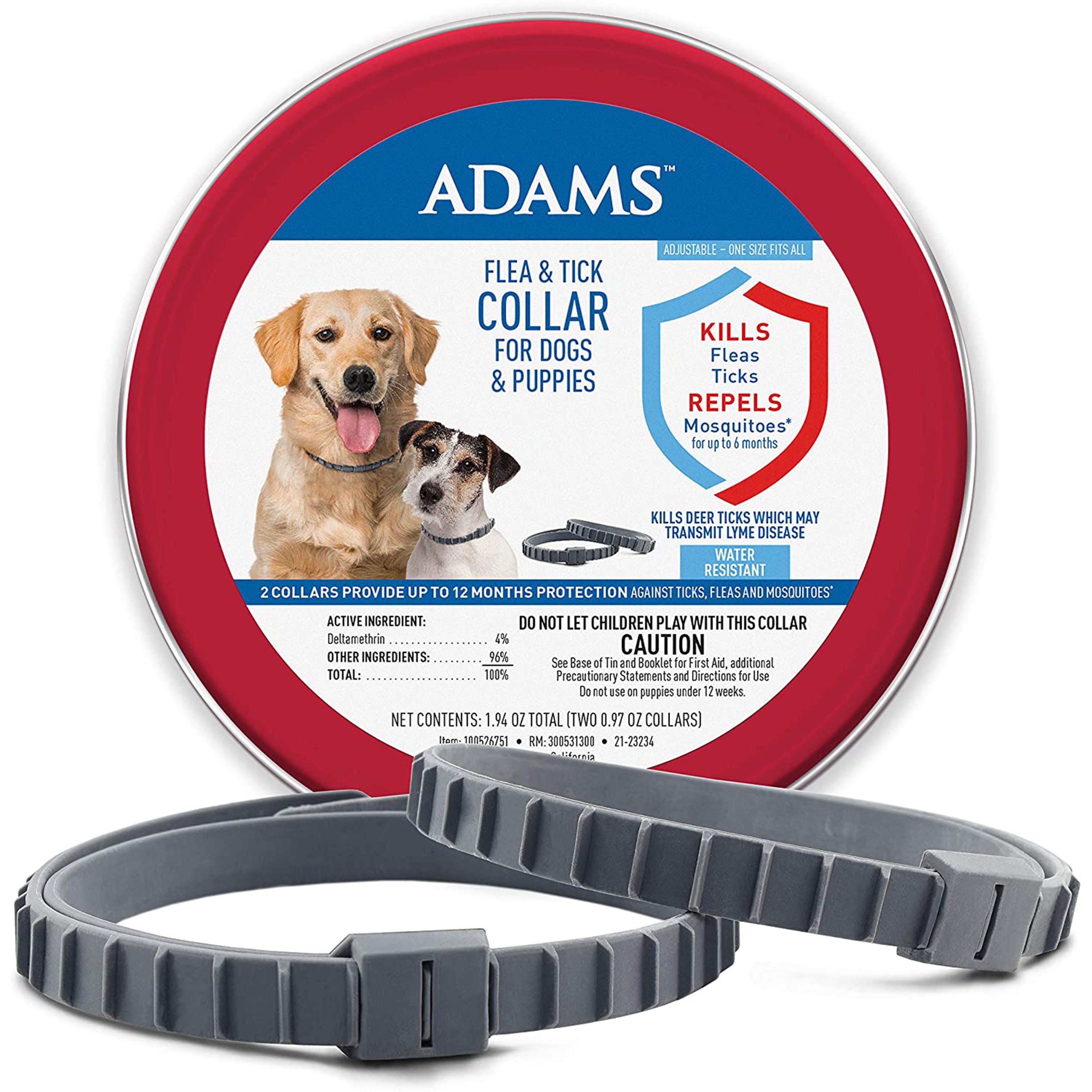 ADAMS Flea & Tick Collar for Dogs & Puppies Customer Questions - Chewy.com