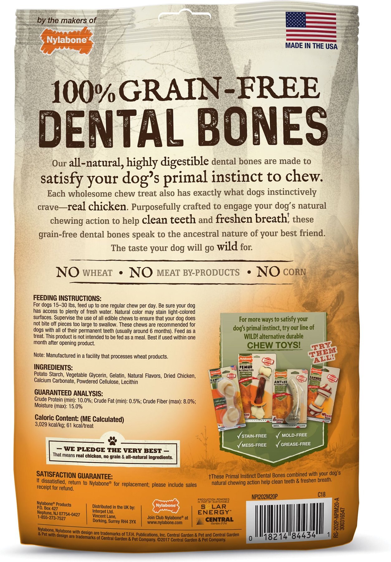 Nylabone primal clearance instinct dental bones