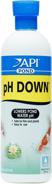 API Pond pH Down Pond Water pH Reducing Solution, 16-oz bottle slide 1 of 6