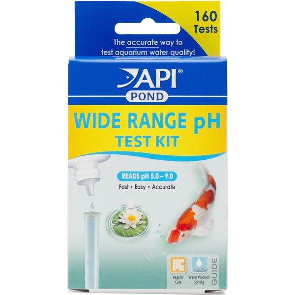 API Api Freshwater Ph Test Kit, 250 Tests Per Kit, 68 G, 1 Piece
