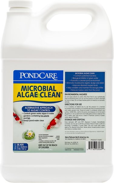 API Pondcare Microbial Algae Clean Green Water Biological Inhibitor, 1-gal bottle slide 1 of 6