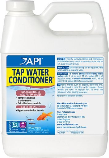 API Tap Water Conditioner Aquarium Water Conditioner, 32-oz bottle