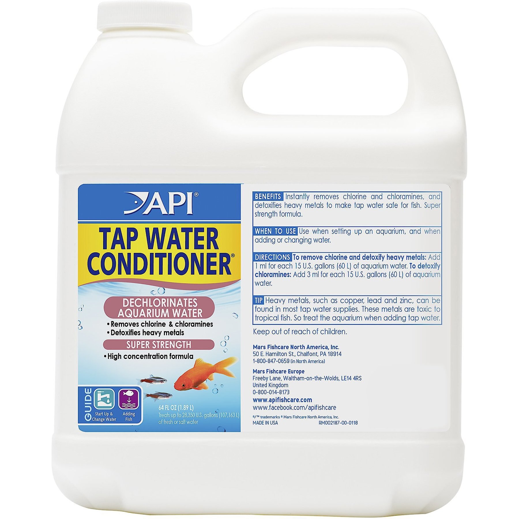 Tetra AquaSafe, Aquarium Water Conditioner, Makes Tap Water Safe, 8.45 oz.