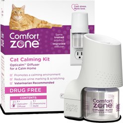 Comfort Zone Calming Diffuser for Cats, 30 day