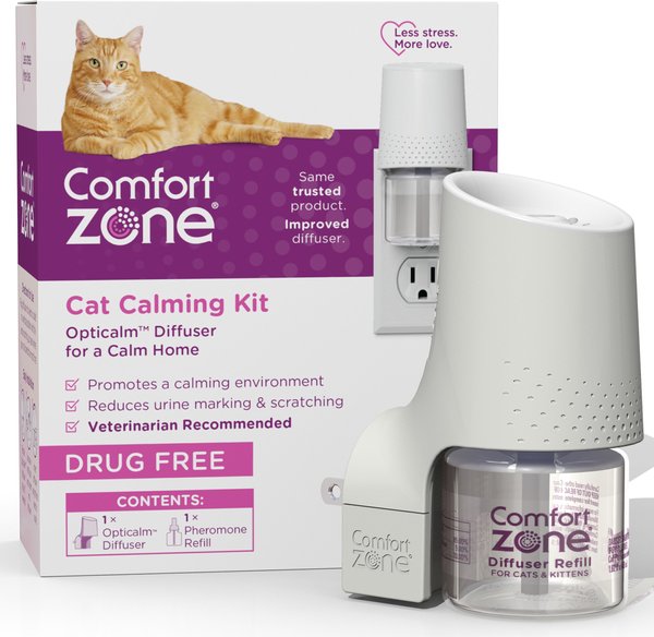 COMFORT ZONE Calming Diffuser for Cats, 30 day 