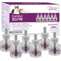 Comfort Zone Multi-Cat Calming Diffuser Refill for Cats, 30 day, set of 6