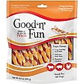 Good 'n' Fun Triple Flavor Twist Sticks Dog Chews, 35 count