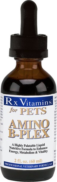 Rx Vitamins Amino B-Plex Liquid Nutritional Supplement for Cats & Dogs, 2-oz slide 1 of 6