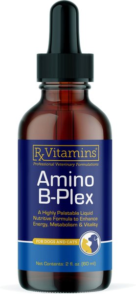 RX VITAMINS Amino B-Plex Liquid Nutritional Supplement For Cats & Dogs ...