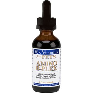 Rx Vitamins Amino B-Plex Liquid Nutritional Supplement for Cats & Dogs, 2-oz