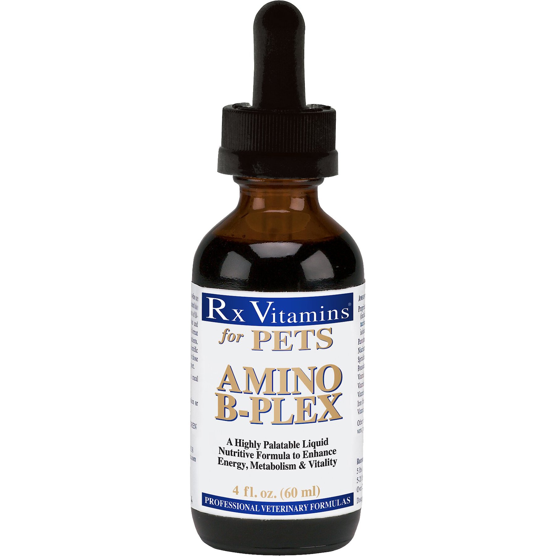 Rx Vitamins Amino B-Plex Liquid Nutritional Supplement for Cats & Dogs