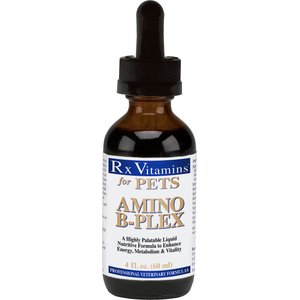 Rx Vitamins Amino B-Plex Liquid Nutritional Supplement for Cats & Dogs, 4-oz