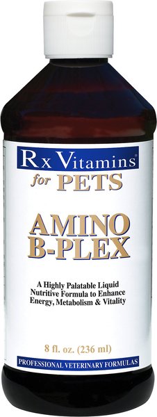 Rx Vitamins Amino B-Plex Liquid Nutritional Supplement for Cats & Dogs, 8-oz slide 1 of 6