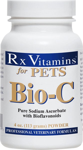 Rx Vitamins Bio-C Powder Immune Supplement for Cats & Dogs, 4-oz bottle slide 1 of 6