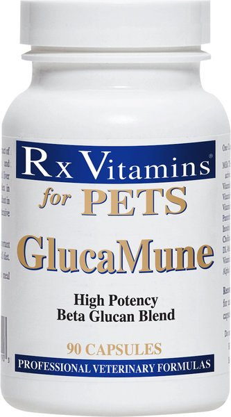 Rx Vitamins GlucaMune Capsules Immune Supplement for Cats & Dogs, 90 count slide 1 of 6