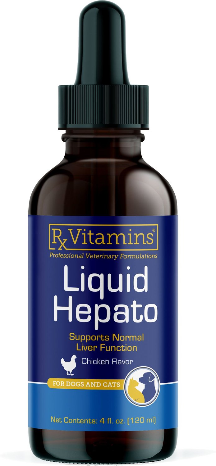 rx vitamins hepato support dogs & cat supplement