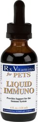 Rx Vitamins Immuno Liquid Immune Supplement for Cats & Dogs, 4-oz