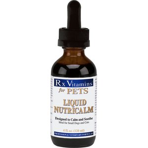 Rx Vitamins NutriCalm Liquid Calming Supplement for Cats & Dogs, 4-oz bottle