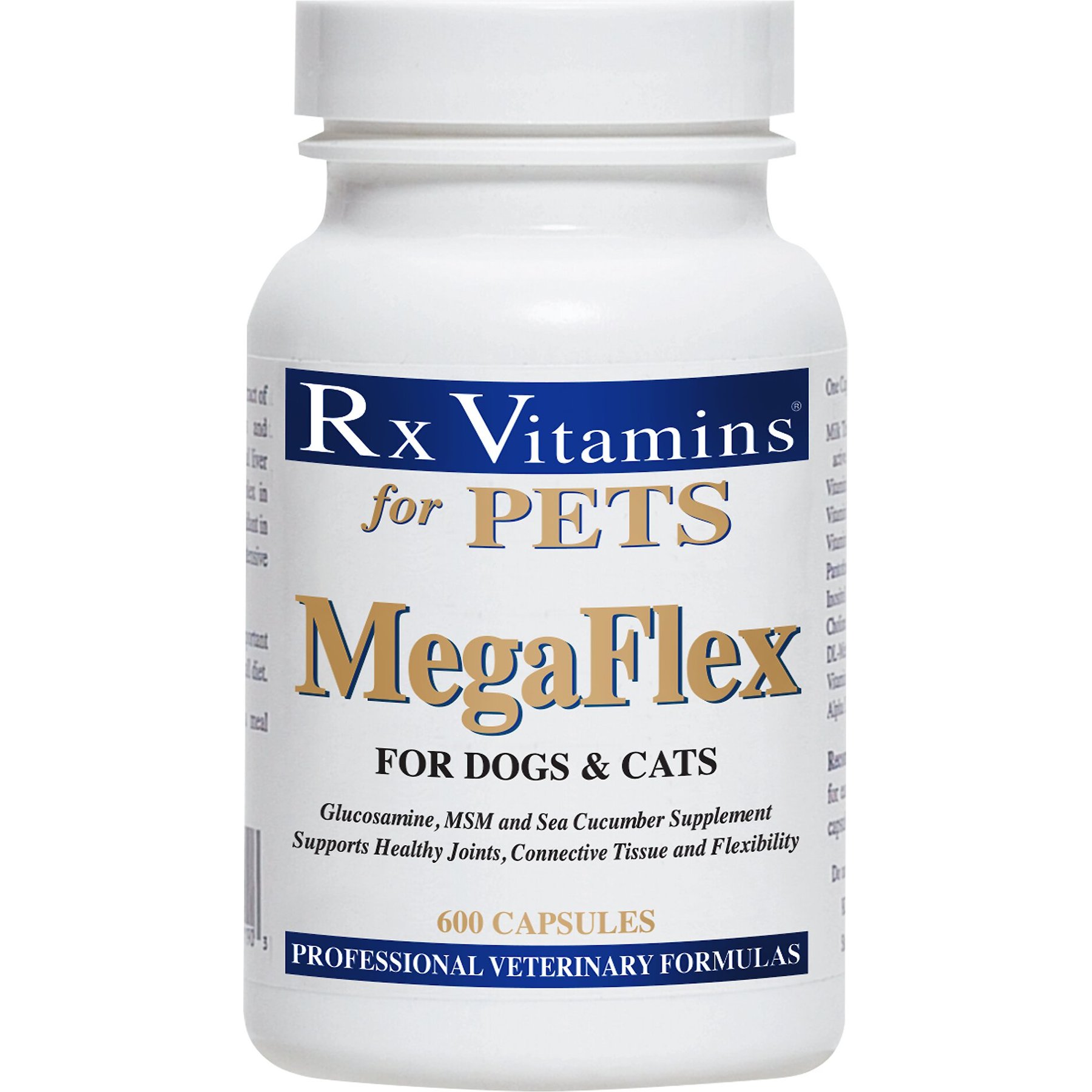 RX VITAMINS MegaFlex Capsules Joint Supplement for Cats Dogs