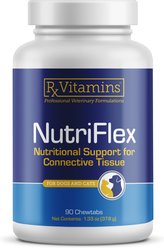 Rx Vitamins NutriFlex Chewable Tablets Joint Supplement for Cats & Dogs, 90 count