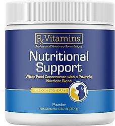 Rx Vitamins Nutritional Support Powder Nutritional Supplement for Cats & Dogs, 9.07-oz jar