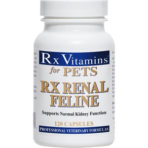 Rx Vitamins Rx Renal Capsules Kidney Supplement for Cats, 120 count