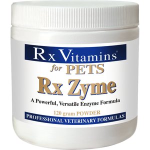 Rx Vitamins Rx Zyme Powder Digestive Supplement for Cats & Dogs, 120-g jar