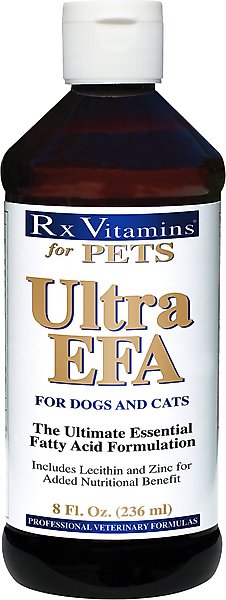 Rx Vitamins Ultra EFA Liquid Skin & Coat Supplement for Cats & Dogs, 8-oz slide 1 of 6