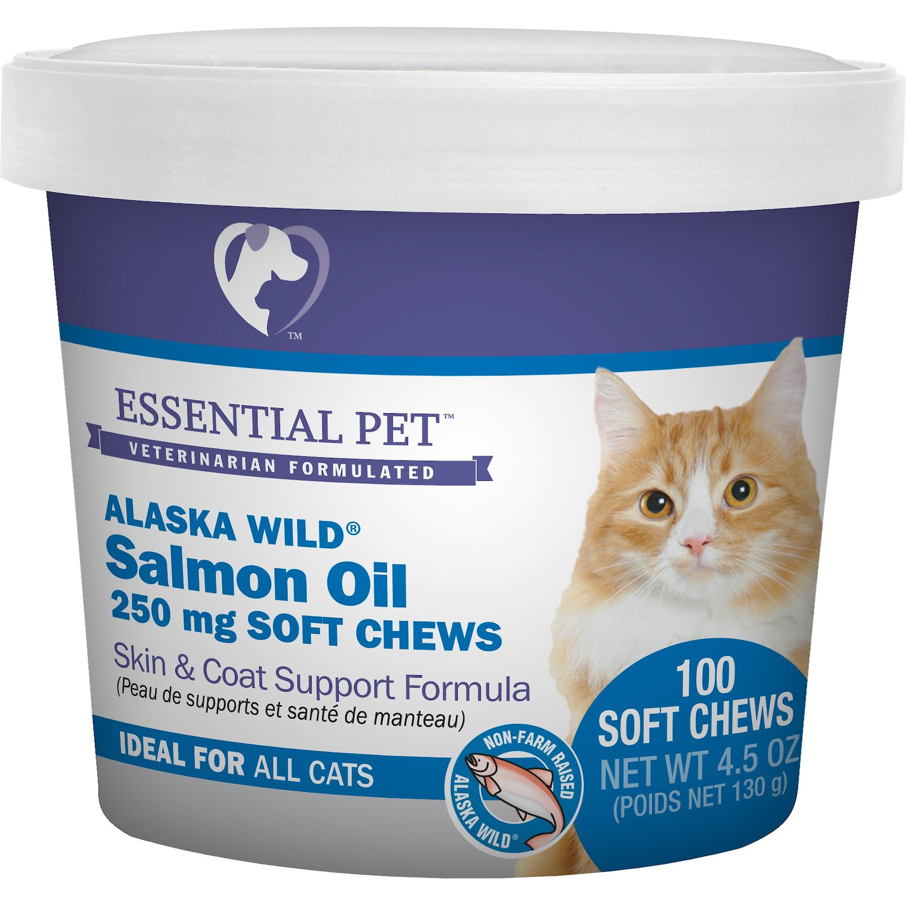 Catswell Wild Alaska Aceite de Salmón para Gato, 118 ml