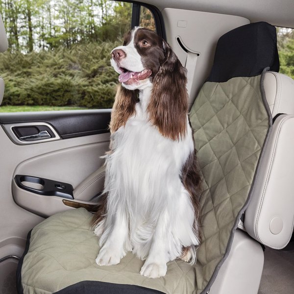PetSafe Happy Ride Quilted Bucket Car Seat Cover, Green slide 1 of 5