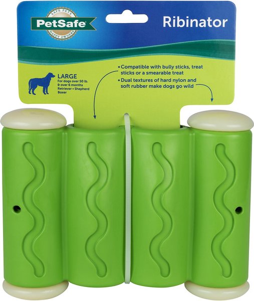 PetSafe Ribinator Treat Dispensing Tough Dog Chew Toy, Large  slide 1 of 8