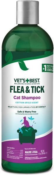 Natural flea shampoo for cats fashion