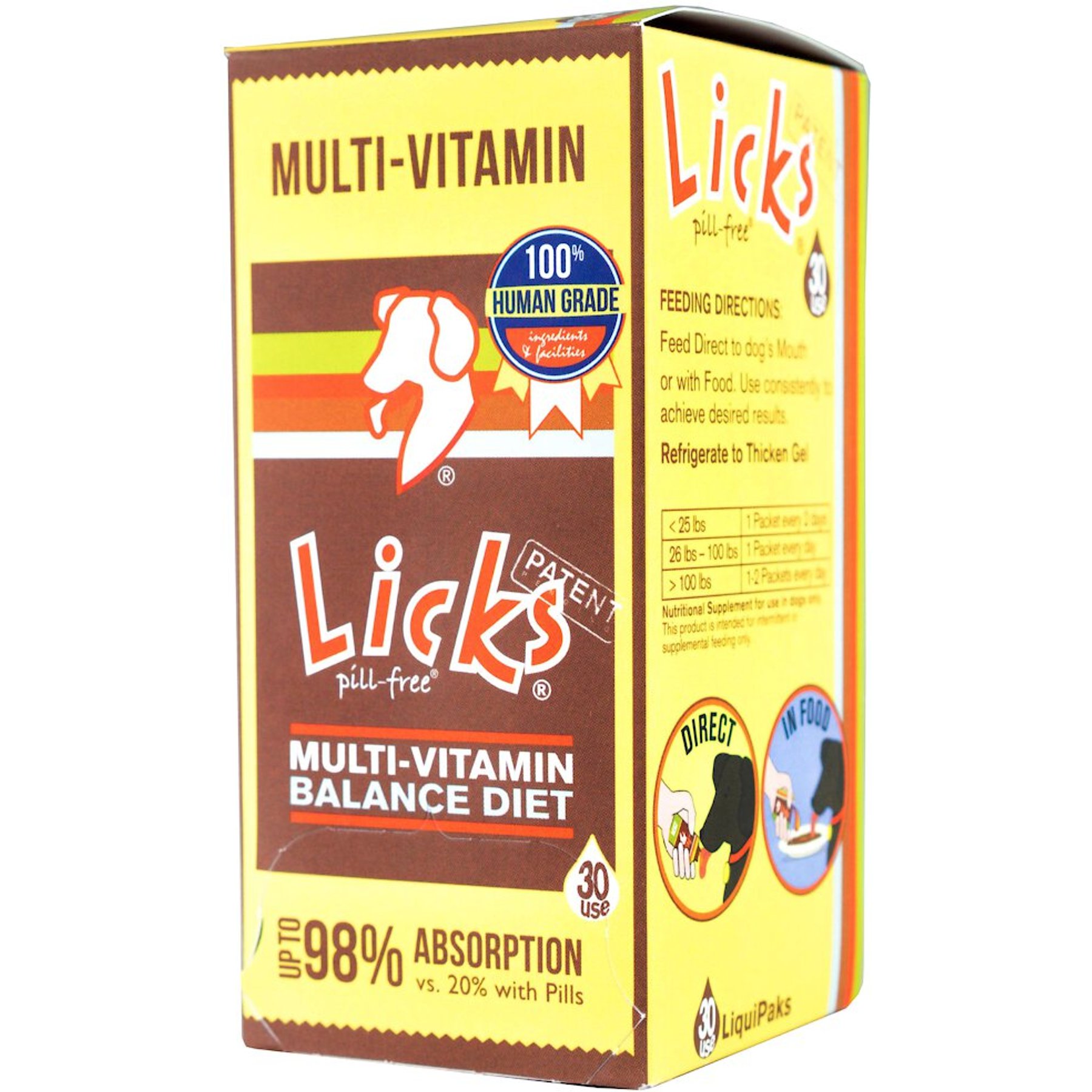 Licks multivitamin for clearance dogs