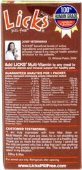 Licks Pill-Free MULTI-VITAMIN Dog Supplement, 30 count slide 2 of 2