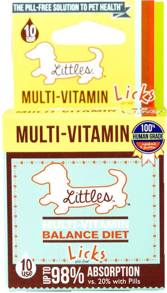 LICKS Pill-Free Littles MULTI-VITAMIN Dog Supplement, 10 count slide 1 of 2