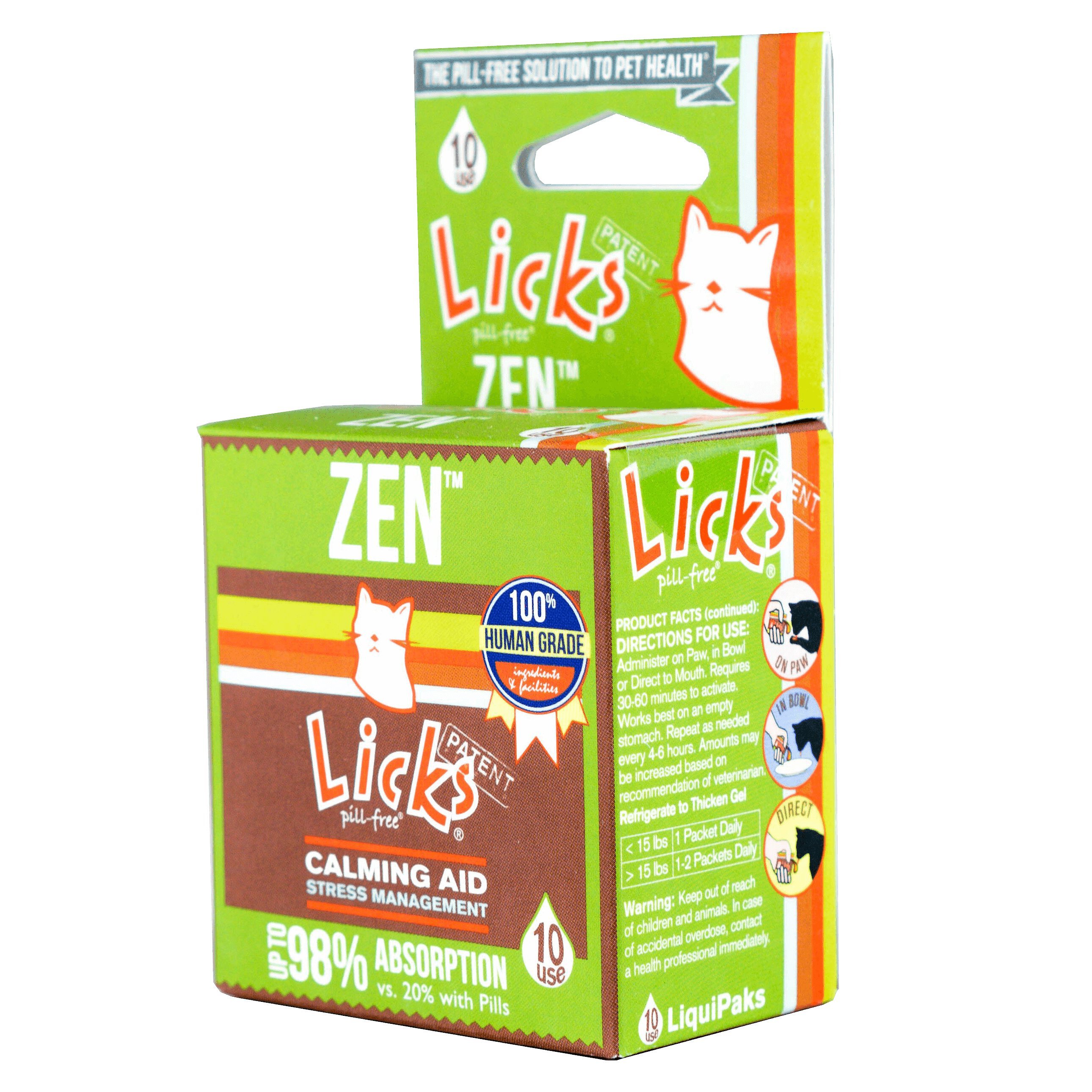 Licks calming aid cheap for cats review