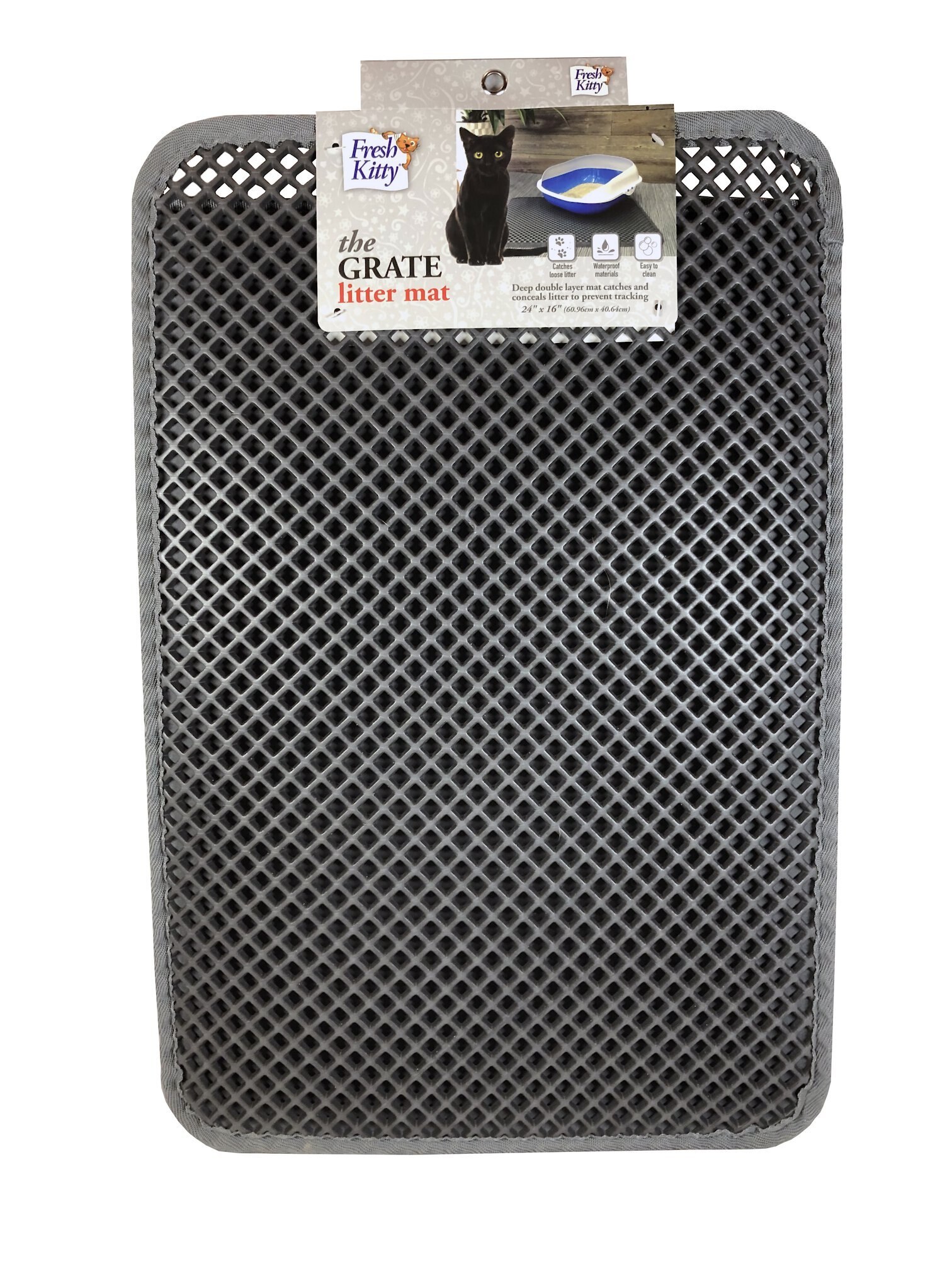 FRESH KITTY The Grate Cat Litter Mat Customer Questions
