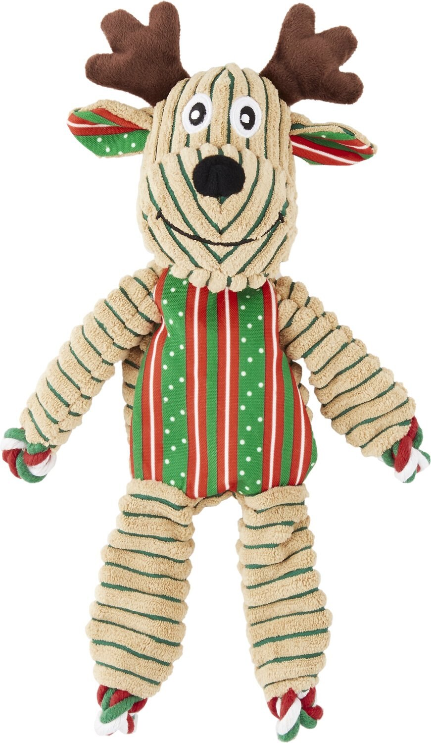 KONG Holiday Floppy Knots Reindeer Dog Toy - Chewy.com