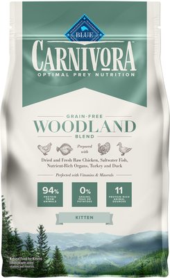 Blue Buffalo Carnivora Woodland Blend Kitten Grain-Free Dry Cat Food, slide 1 of 1