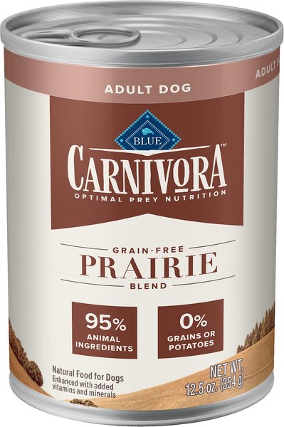 Blue carnivora sale dog food